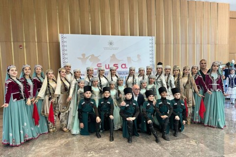 V Šuše se konal mezinárodní dětský festival zaměřený na turkické kultury