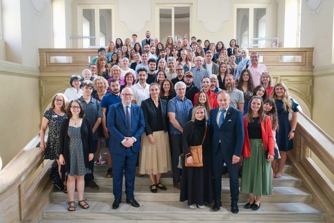 Zakončení čtyřtýdenního jazykového kurzu pro krajany