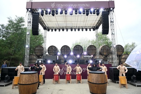 Festival hroznů a vína se otevírá v ázerbájdžánském Šamachi – FOTO