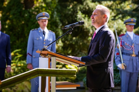 Pietní akt připomněl 77. výročí úmrtí prezidenta Edvarda Beneše. V Sezimově Ústí uctil jeho památku zástupce vedoucí Úřadu vlády