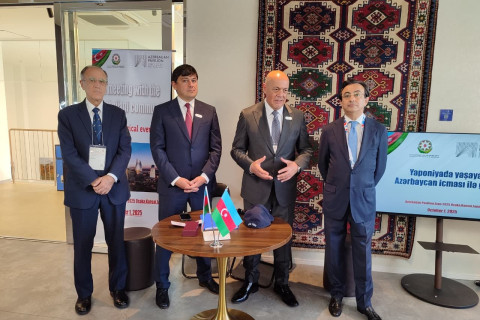 Fuad Muradov se setkal s ázerbájdžánskou komunitou v Japonsku – FOTO