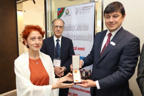 Fuad Muradov se setkal s ázerbájdžánskou komunitou v Japonsku – FOTO