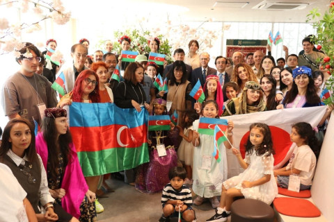 Fuad Muradov se setkal s ázerbájdžánskou komunitou v Japonsku – FOTO