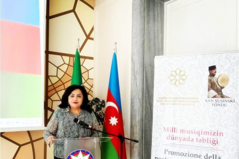 V Římě se konala oslava ázerbájdžánského mughamu – FOTO – VIDEO