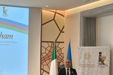 V Římě se konala oslava ázerbájdžánského mughamu – FOTO – VIDEO