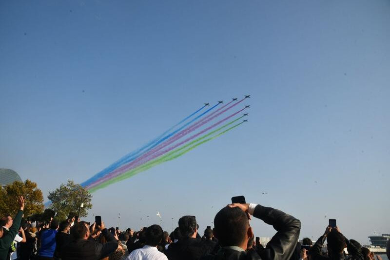 Euronews představila reportáž o vojenské přehlídce k 5. výročí vítězství Ázerbájdžánu – VIDEO