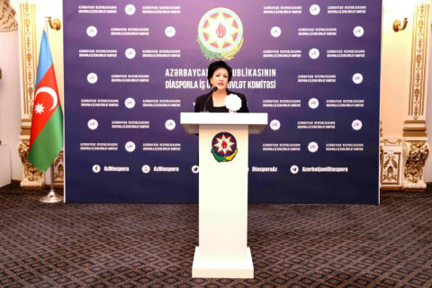 V Státním výboru pro práci s diasporou se uskutečnilo slavnostní setkání věnované vítězství Ázerbájdžánu – FOTO