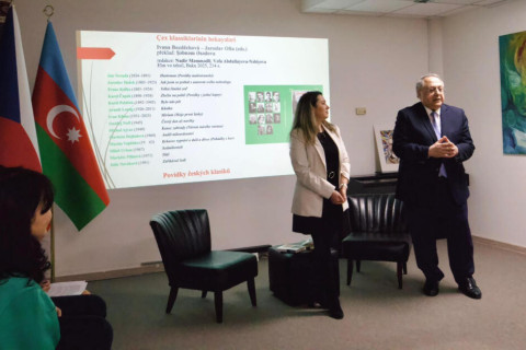 V Praze byla představena sbírka české klasiky v ázerbájdžánském překladu – FOTO