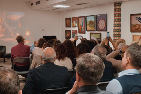 V Pražském Ázerbájdžánském domě se konal tvůrčí večer Milana Dvořáka