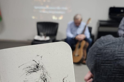 V Pražském Ázerbájdžánském domě se konal tvůrčí večer Milana Dvořáka