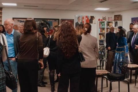 V Pražském Ázerbájdžánském domě se konal tvůrčí večer Milana Dvořáka