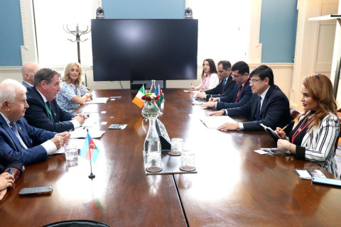 Fuad Muradov v Irsku jednal o posílení vazeb mezi diasporami - FOTO