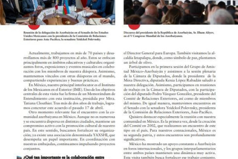 Autoritativní mexický časopis informoval o mezinárodní činnosti Státního výboru pro práci s diasporou - FOTO