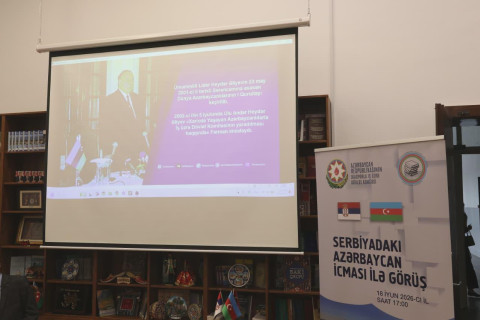 V Bělehradě byly projednány nové směry činnosti ázerbájdžánské diaspory - FOTO