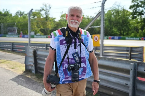 Petr Pavel působil jako fotograf na Velké ceně Maďarska Formule 1