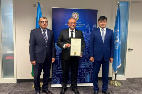 Fuad Muradov jednal v New Yorku – FOTO
