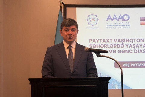 Fuad Muradov se ve Washingtonu setkal s členy ázerbájdžánské komunity