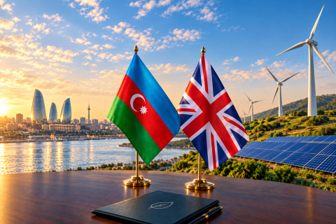 Zelená energie se stává novým pilířem vztahů mezi Baku a Londýnem